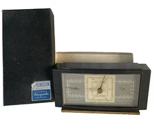 Vtg AirGuide Princeton 506-A Barometer Humidity Temperature Original Box READ