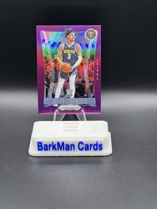 2023-24 Panini Prizm Deca Purple Prizm #298 Julian Strawther /99 RC Nuggets