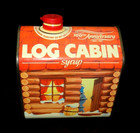 Vintage 100th Anniversary Log Cabin Syrup Tin 1887 - 1987 — photo 2