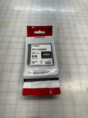 Canon PFI-102MBK Ink Cartridge - Matte Black