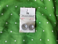 Vintage slot car aluminum wheels 1/24  Tradesship NOS