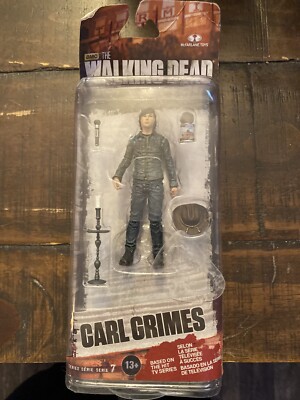 McFarlane Toys The Walking Dead Carl Grimes in Action Figure  792736391674|