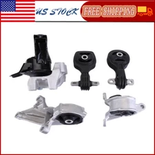 5pc Engine Mount Set for 15-17 Honda CRV CR-V 2.4L Automatic Motor Mount Kit