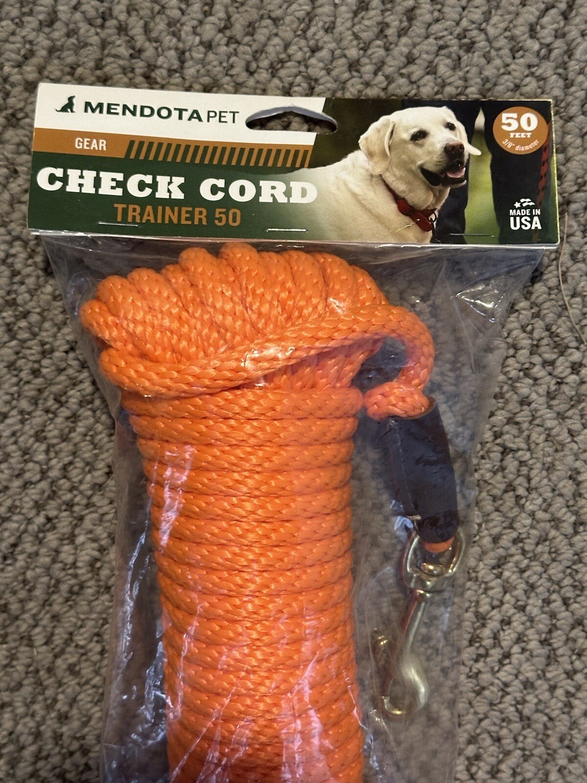 Mendota Pet Check Cord Leash Dog Training Lead eBay