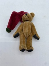 Boyd's Bears T. F. Wuzzie "Twizzle F." Miniature Bear in Cap Plush 3" Tall E42