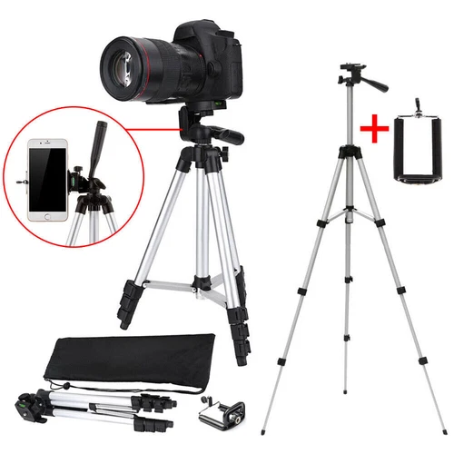 Professional Camera Phone Holder Tripod Stand for Smartphone iPhone Samsung+ Bag - Picture 11 of 12