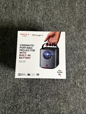 Anker NEBULA Mars 3 Air Portable Google TV Projector (BRAND NEW & SEALED)