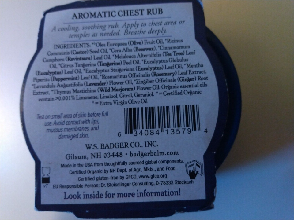 New Badger Aromatic Chest Rub EBay new-badger-aromatic-chest-rub-ebay