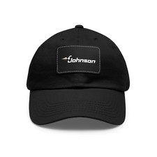 NEW Johnson Outboards Logo Design Best Hat With Leather Patch