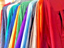 SHINY VARIOUS COLOR GRADUATION GOWN ,CHOIR ROBE CLERGY- THEATERS, NON BRAND