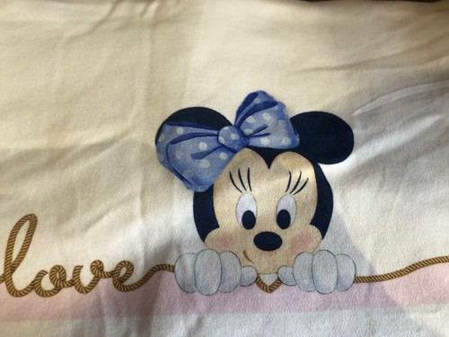 Monnalisa X Disney Girls Baby Blanket Brand New With Tags Baby Minnie Mouse - Picture 7 of 20