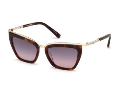 DSQUARED2 DQ0289 Sonnenbrille Havanna Dark Smoke Nuance sunglasses 52B
