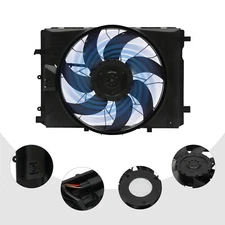 Engine Radiator Cooling Fan Assembly For 2010-2018 Mercedes-Benz C250 E350 New