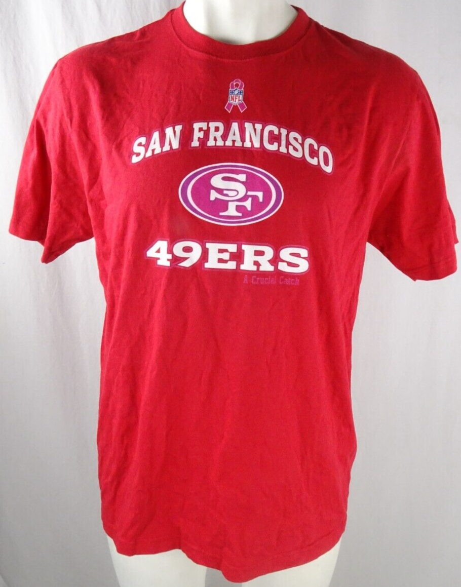 San Francisco 49ers NFL Reebok Men's Breast Cancer Awareness