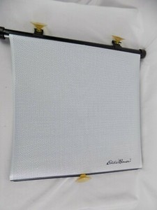 Eddie Bauer Car Window Retractable Roller Sun Shade 16" Long