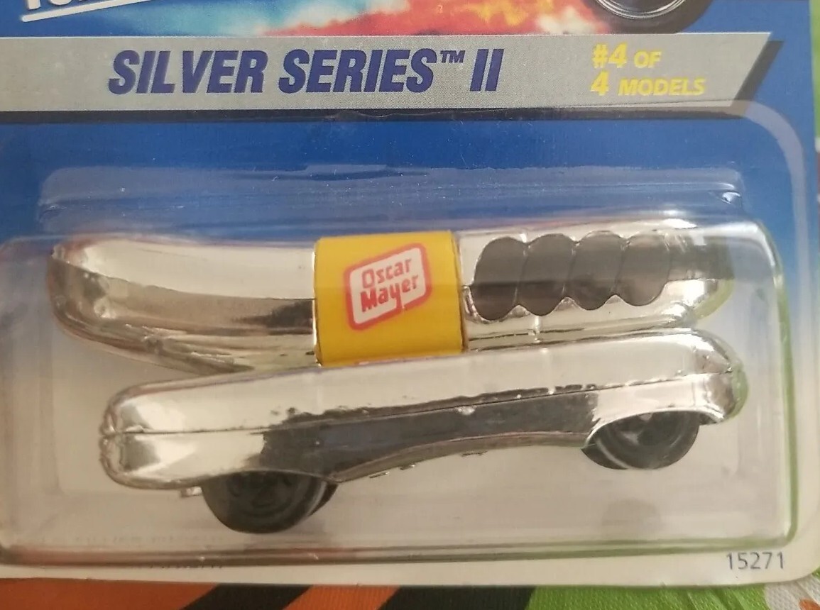 Hot Wheels 1995 Silver Series II Oscar Mayer Wienermobile 1993
