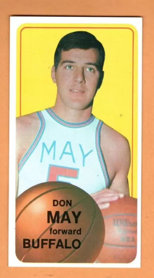 Don May trading card