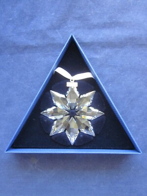 Swarovski Crystal Christmas Ornament 2013 Annual Large Snowflake