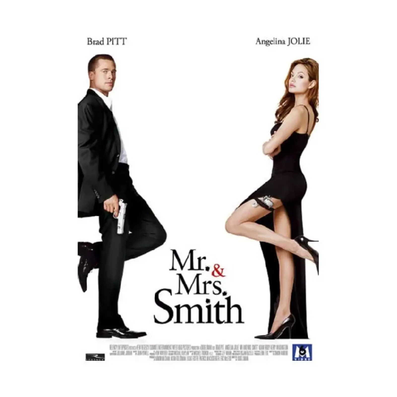 Mr & Mrs Smith FRANCE DVD POSTED 48 HOURS TRACKED