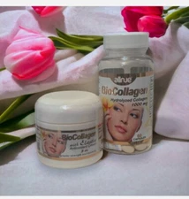 Bio Collagen Elastin 1000 mg Softgels Anti-Wrinkle Cream Antioxidant Pills