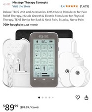 TENS Unit and EMS Combination Muscle Stimulator