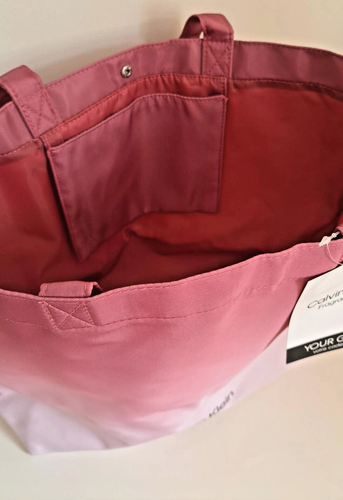 Free Calvin Klein Pink Beach Bag with Disney Luggage Tag - Picture 3 of 8