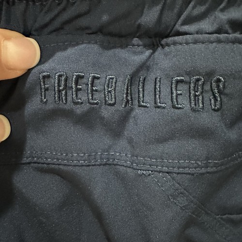 Pantaloncini Freeballers Uomo XL Blu Sportivi Foderati Tasche con Cerniere Palestra Tennis* - Foto 5 di 7