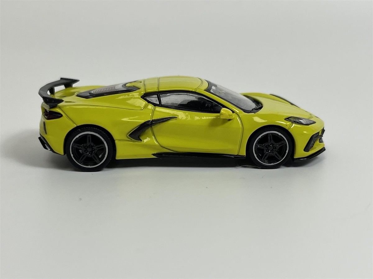ミニカー MINI GT Chevrolet Corvette Stingray 195 MINI GT 195 Chevrolet Corvette Stingray Accelerate Yellow