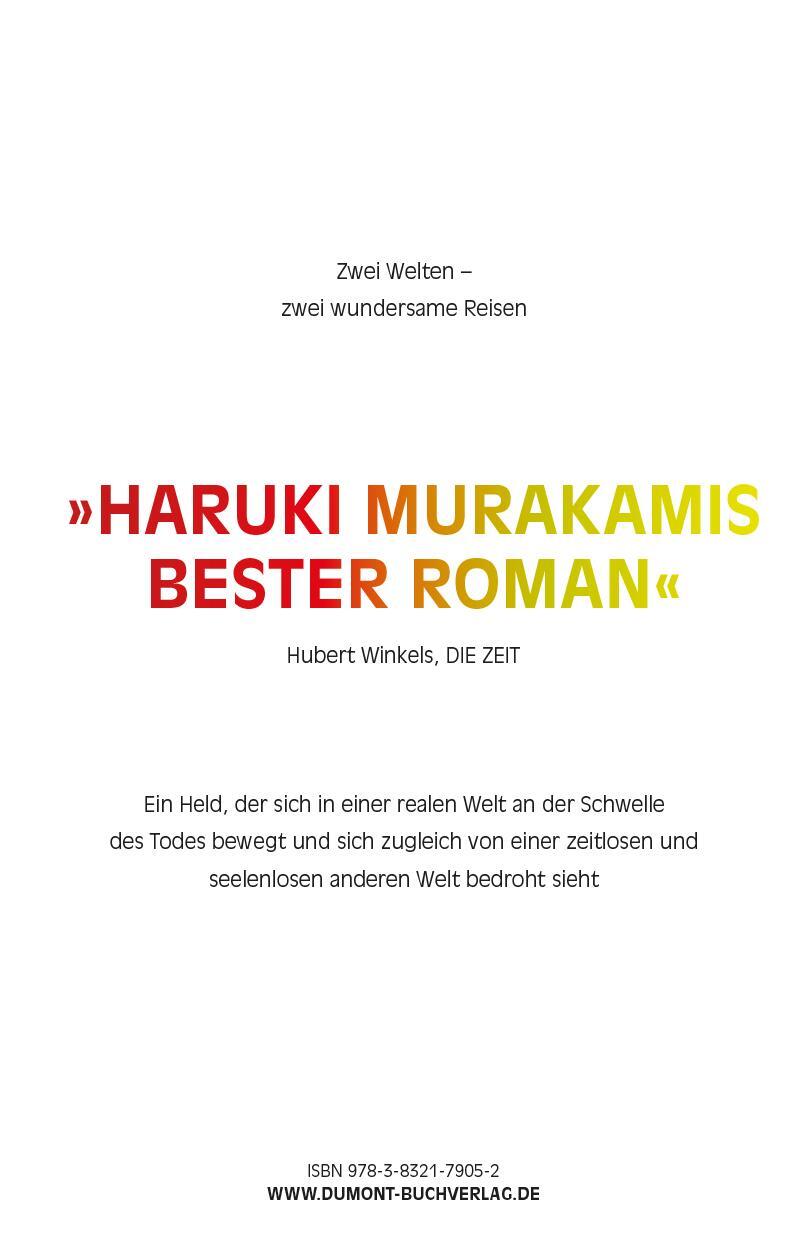 Thumbnail - Hard Boiled Wonderland Und Das Ende Der Welt Haruki Murakami