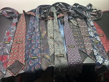 Lot of 13 Vintage Salem Ties Made in USA Polyester Multiple Styles
