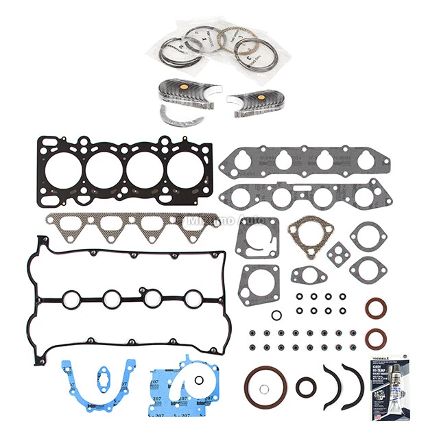 Full Gasket Set Bearings Rings Fit 98-01 Kia Sephia 1.8L DOHC T8 - Image 2 of 4