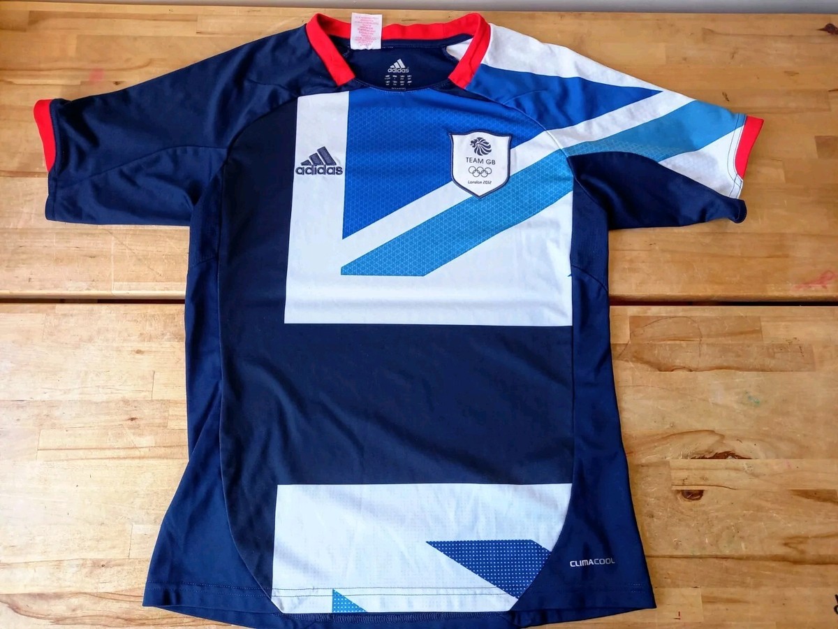 OLYMPIC 2012 TEAM GB ADIDAS HOME SHIRT 13-14 years approx 17