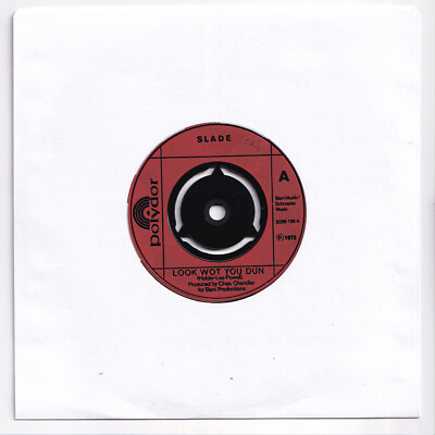 (AI110) Slade, Look Wot You Dun - 1972 - 7 inch vinyl