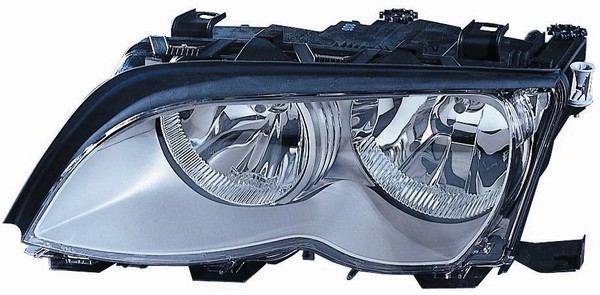Scheinwerfer FüR BMW Serie 3 E46 Limousine Touring 2001-2004 Silber Recht-image