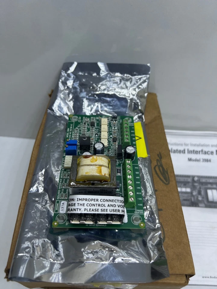 Bodine 3984 Analog Interface and Isolation Module - Image 3 of 4