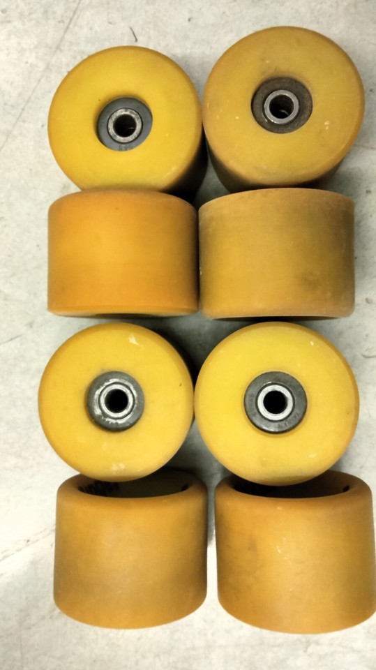 Vintage Roller Skate Wheels Zinger Vanguard Set of 8 NO BEARINGS eBay