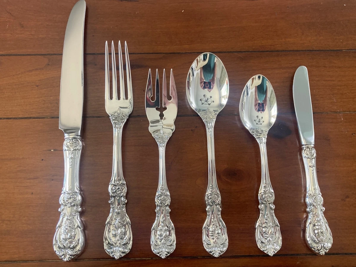 Reed & Barton Francis I Flatware-Place Setting Antique US Sterling