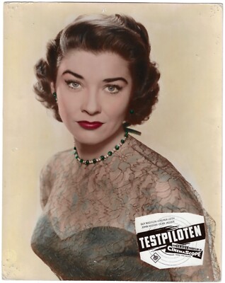 Testpiloten  Portrait  Virginia Leith  Guy Madison  orig. AHF
