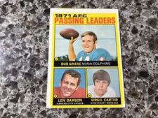 U-Pick 1972 Topps football common/stars #1-263 SINGLES  - YOU PICK ANY CARD(S)