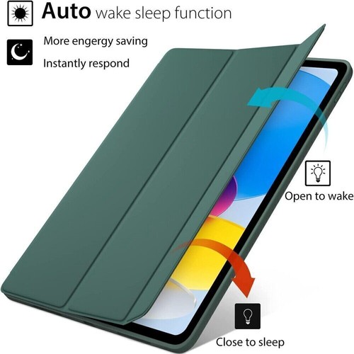 Smart Case For iPad 10/9/8/7/6/5th Gen Pro 11 12.9 Air 4/5th with Pencil Holder - Picture 44 of 51