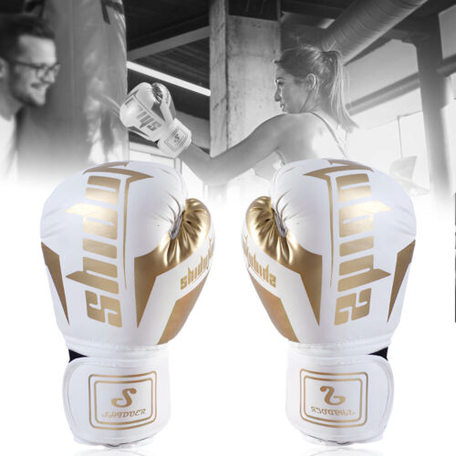 Pro Boxing Gloves Sparring Mitts Muay Thai Punching bag Kickboxing MMA Training - Picture 27 of 58