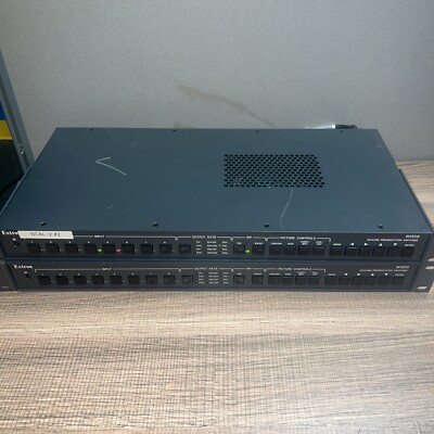 Lot Of 2 Extron IN1508 Scaling Presentation Switcher w/ Rack Mounts TESTED