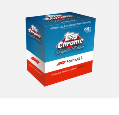 2021 Topps Formula 1 F1 Chrome Sapphire Edition Box In HAND