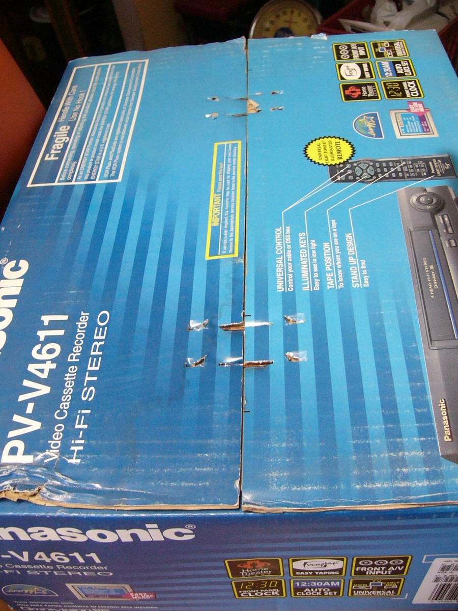 Panasonic PV-V4611 VHS VCR for sale online | eBay