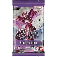 Gundam Card Game GD-03 Steel Requiem Booster Pack ENGLISH New Factory Sealed TCG