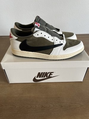 Size 13 - Travis Scott x Air Jordan 1 Retro OG SP Low Reverse Olive / Medium...