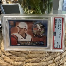 Pacific 2000 Aurora Tom Brady Rookie #84 PSA 8 New England Patriots NFL