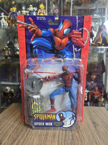 TOYBIZ 2003 MARVEL SPIDER-MAN SPIDER-MAN MIT MAGNETISCHEM SHOOT 'N GRAB 6" NEU IM KARTON - Bild 1 von 6