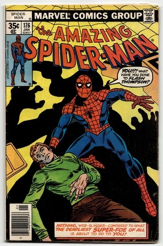 The Amazing Spider-Man #176 Marvel Comics Newsstand 1977