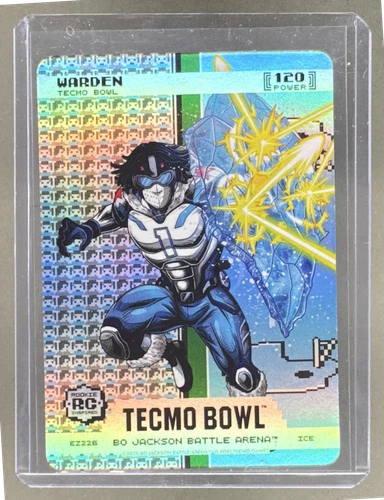Warden 2026 Bo Jackson Battle Arena Tecmo Bowl #EZ226 Endzone Battlefoil